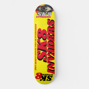 SK8 INVADERS 8 1/4" Prancha de Skate