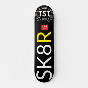 SK8 R SKATEBOARD OFICIAL Colecionável, Deck 7¾"
