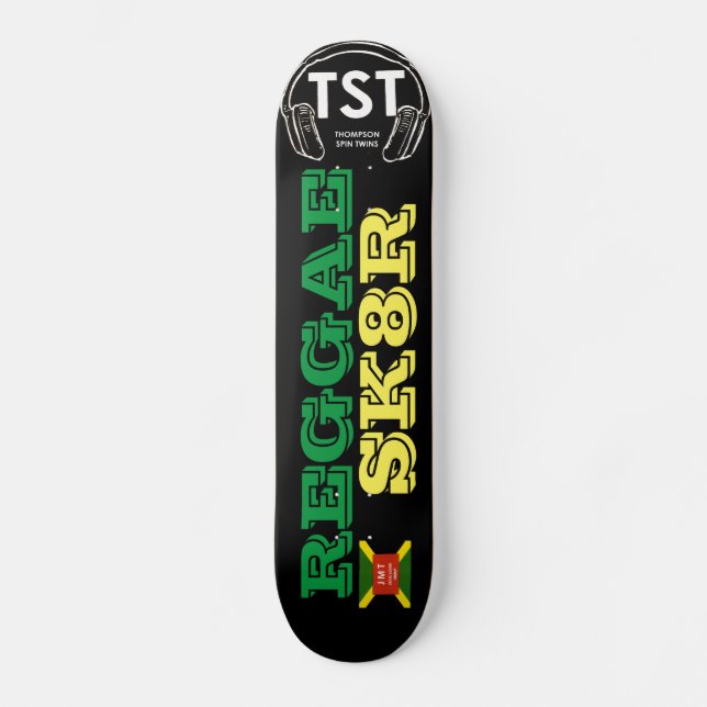 SK8R Skateboard de REGGAE (Frente)