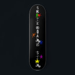 "Sk8teboard Rua*r" skate<br><div class="desc">O skate "Sk8teboard Rua*r" é um conselho legal e exclusivo para cada Rua Sk8teboard*r! Os skatboards Zazzle vêm em 8 estilos diferentes no North American Maple, de origem local, e são projetados com padrões de qualidade profissionais que vão enfrentar a patinação mais dura! Obtenha fita adesiva gratuita com sua primeira...</div>