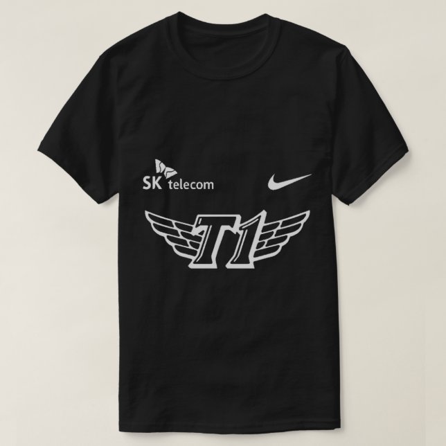 SK Telecom T1 Winter 2013-2014 Essential T-Shirt (Frente do Design)
