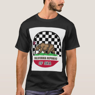 SKA - República da Califórnia da camiseta SKA