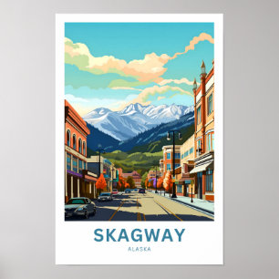 Skagway Alaska Viagem Impressão