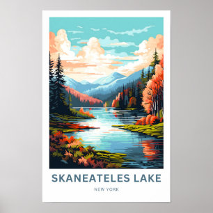 Skaneateles Lake New York Viagem Impressão
