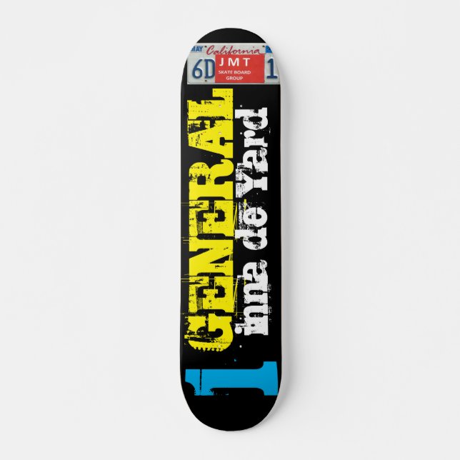 Skate 1 GERAL INNA DE YARD Skateboard, 7¾" Deck (Frente)