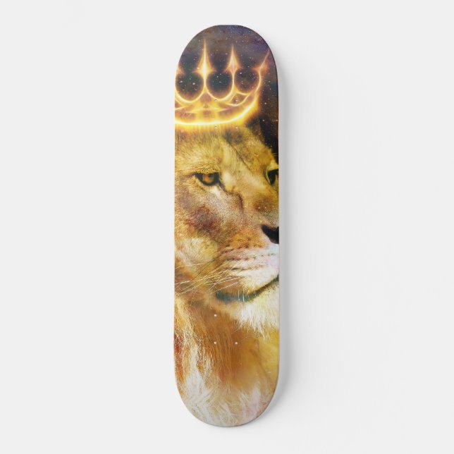 skate 20,6 cm Leão de Judá Cósmico (Frente)