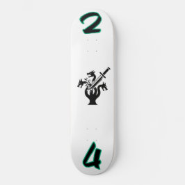 Skate “24 Linhas Duras” Hydra Deck – Conquiste o Caos Ed