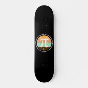 Skate 3.14 Design do Dia Nacional do Pi - Ideia de Prese