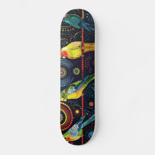 Skate 4 Cockatiels - Estilo aborígene - Decodificador de