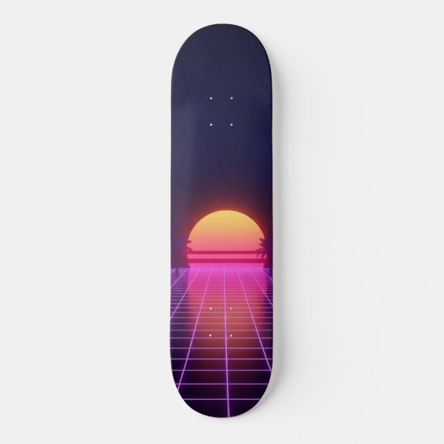 Skate 80s Sunset (Frente)
