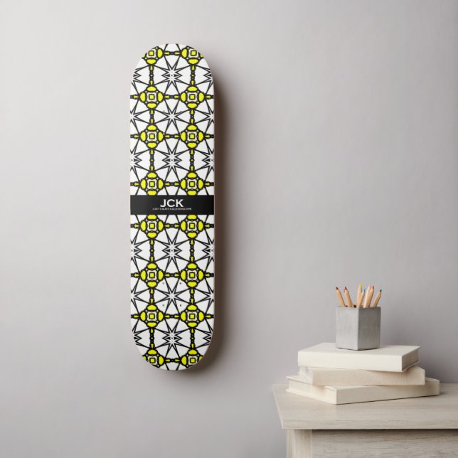 Skate A arte caleidoscópica do volume um a vinte (Arte de parede)
