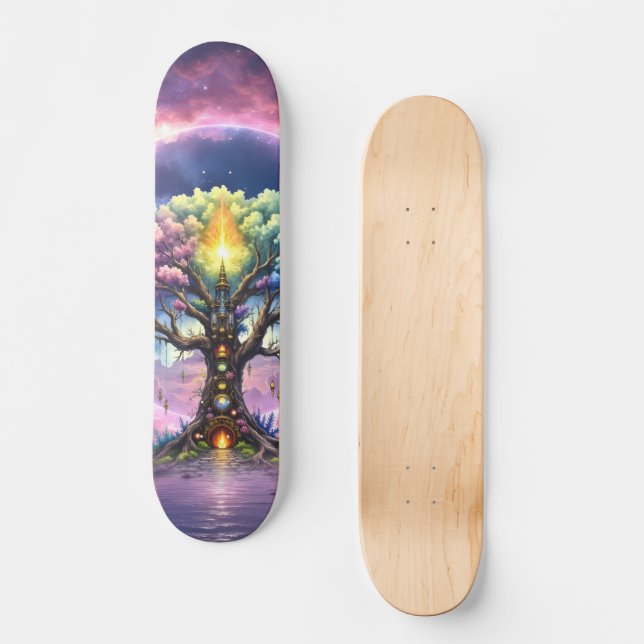 Skate A Árvore Celestial dos Reinos Eternos (Frente)