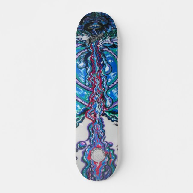 Skate A aventura Skatedeck de Poseidon (Frente)