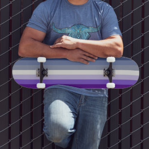 Skate A bandeira do orgulho lésbica Butch da SlipperyJoe