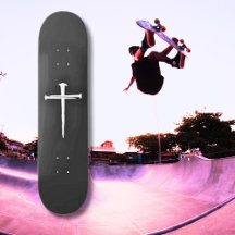 A Cruz Cristã Três Pregos Brancos