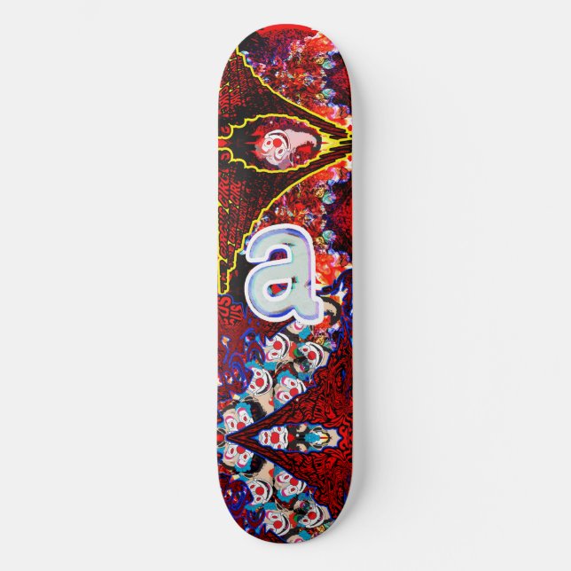 Skate "a" Insira Palhaço Aqui (Frente)
