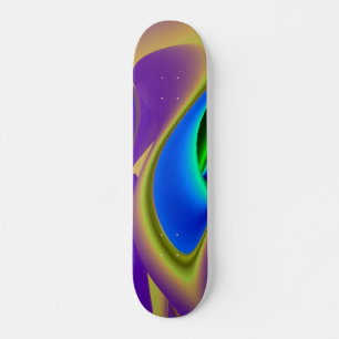 Skate A Mágica do Verão, Abstrato 3D Art