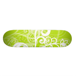 Skate a máquina verde