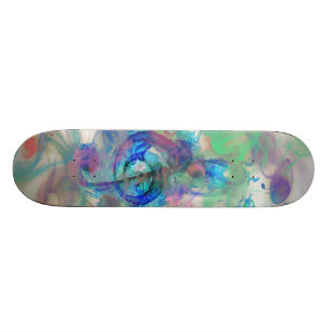 Skate A música colorida legal nota a imagem dos efeitos