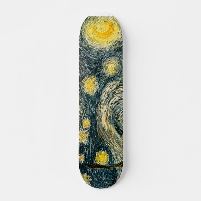 Skate A noite estrelado de Vincent van Gogh (1889) (Frente)