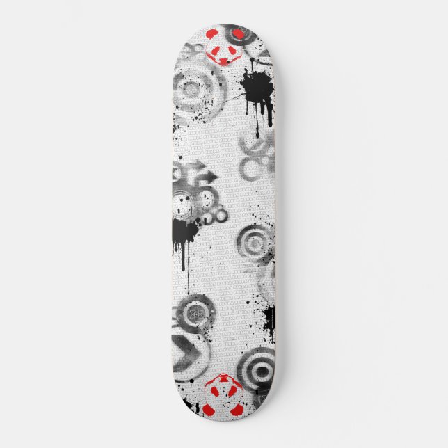 Skate A panda vermelha Z.Board (Frente)