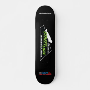 Skate A rua Luge plataforma do campeonato do mundo