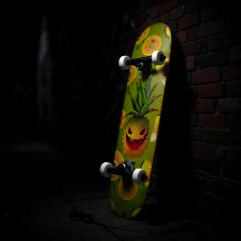 Skate Abacaxi de Halloween