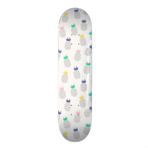 Skate Abacaxis abstratos