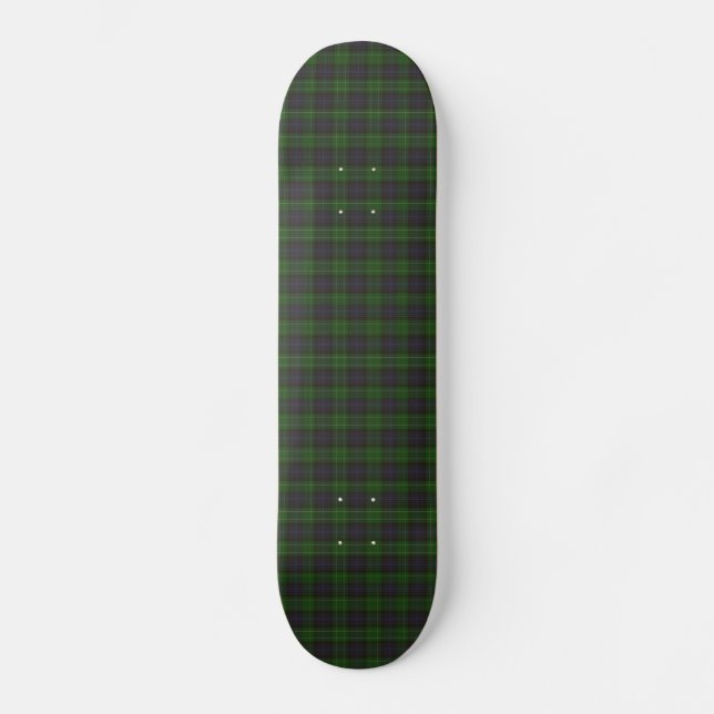 Skate Abercrombie Clan Tartan - Ancestralidade Escocesa (Frente)