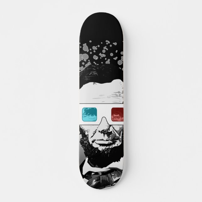 Skate Abraham Lincoln - 3D (Frente)