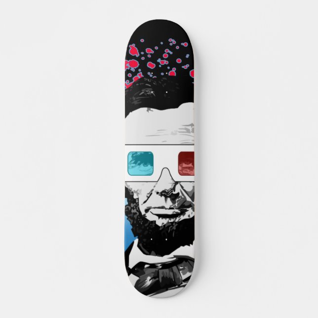 Skate Abraham Lincoln - 3D (Frente)