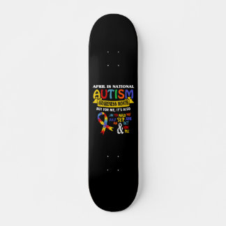 Skate Abril é Mês de Consciência do Autismo Nacional