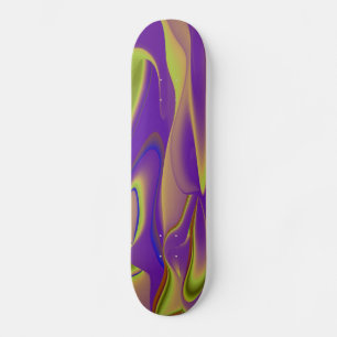 Skate Abstrakt Regenbogen