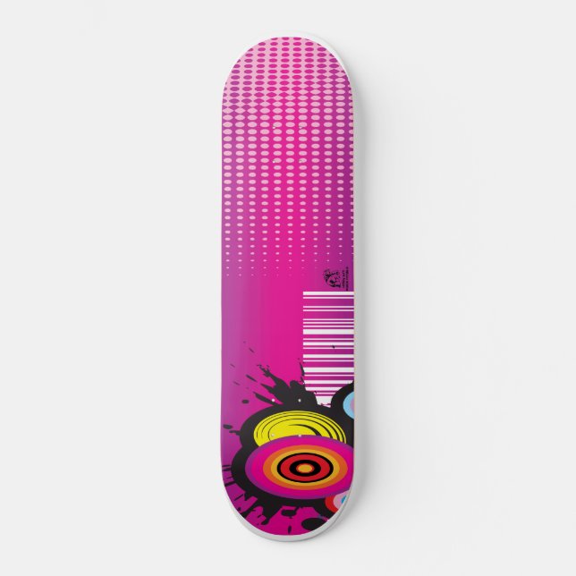 Skate Abstrato (Frente)