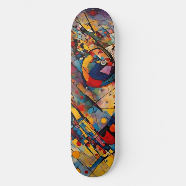 Skate Abstrato (Frente)