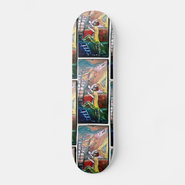 SKATE ABSTRATO 911 (Frente)