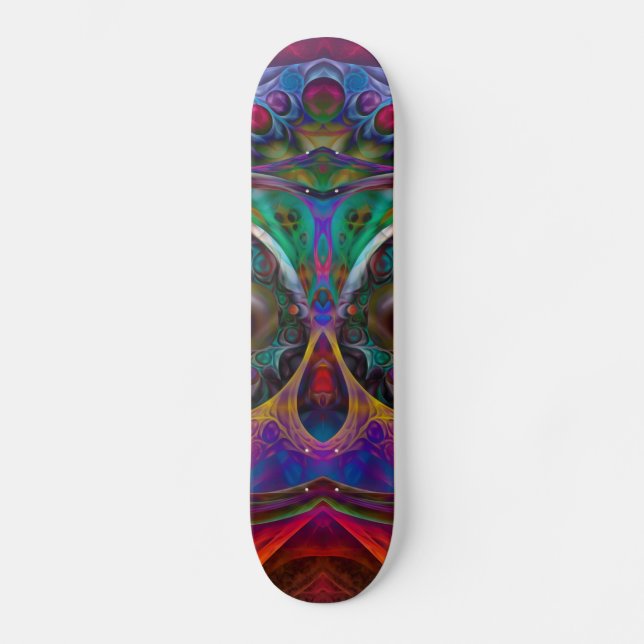 Skate Abstrato Apófise - Coruja I (Frente)