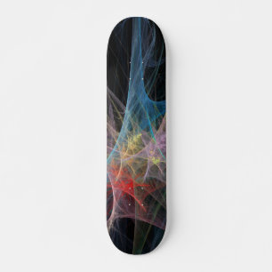 Skate Abstrato Art Rainbow Ice