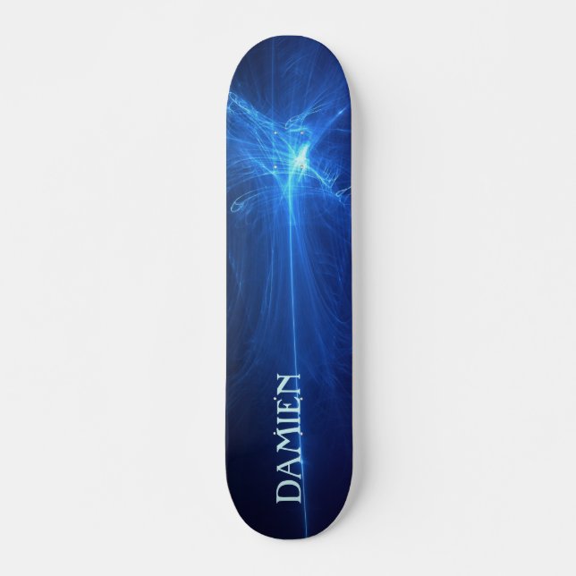 Skate Abstrato Azul legal (Frente)