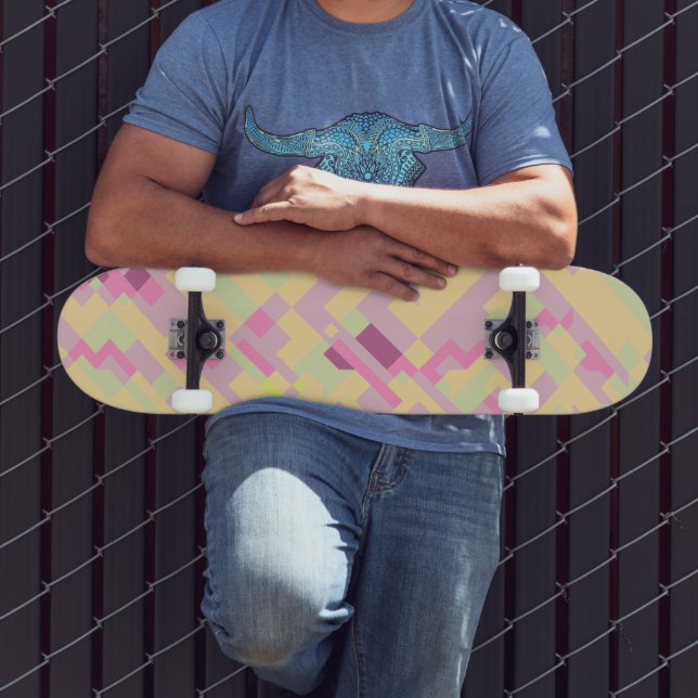 Skate Abstrato Boho Ousado (Ao ar livre 3)