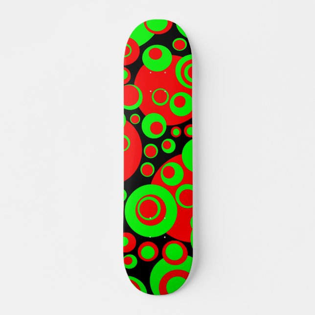 Skate Abstrato Bubbles 02 - Retroativo (Frente)