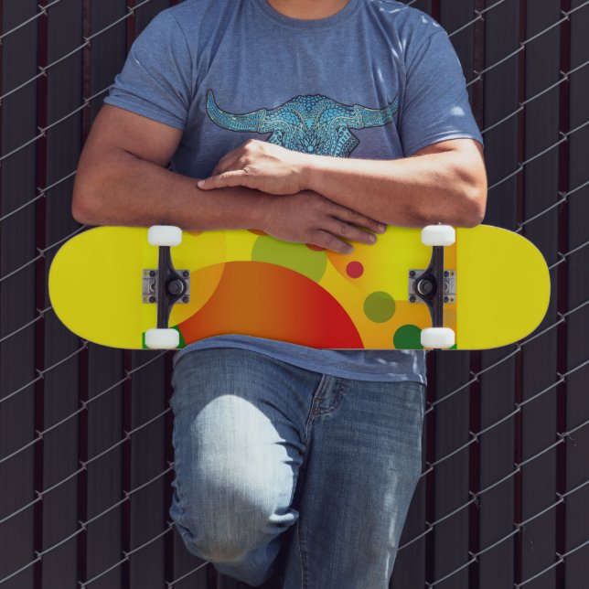 SKATE ABSTRATO CÍRCULOS (Ao ar livre 3)