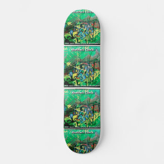 SKATE ABSTRATO CLOCK