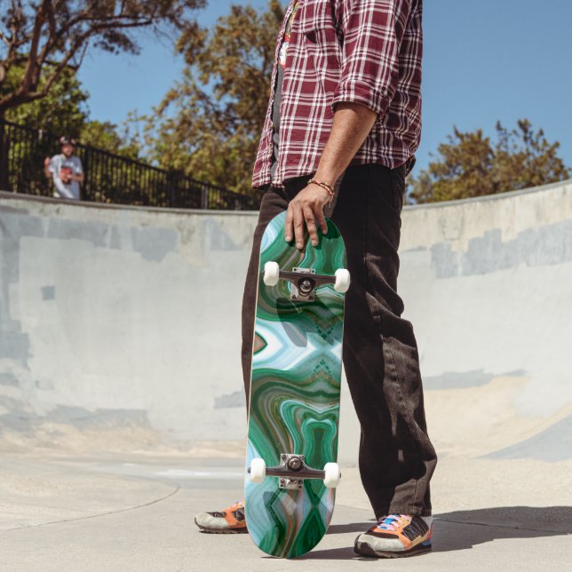 Skate Abstrato Colorida (Ao ar livre 2)