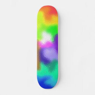 Skate Abstrato colorido
