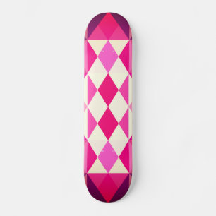 Skate Abstrato de Arte Geométrica Moderna