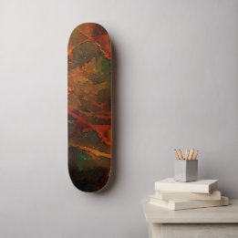 Skate Abstrato de outono Profundo