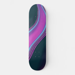 Skate abstrato de padrão