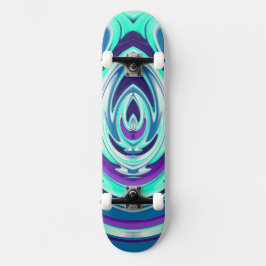 Skate Abstrato Flame 30