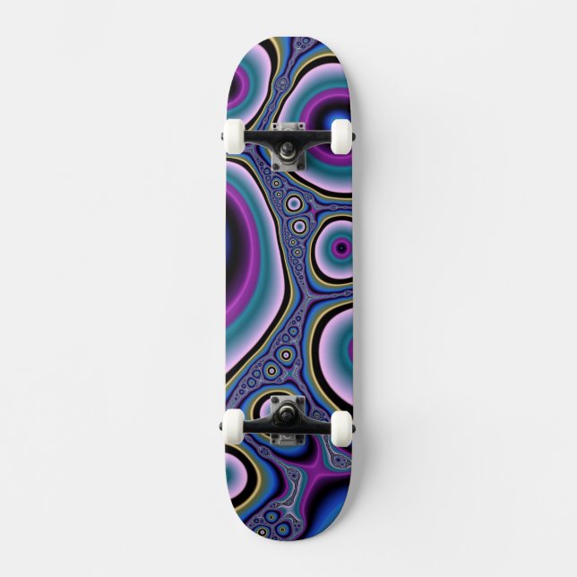 Skate Abstrato fractal (Frente)